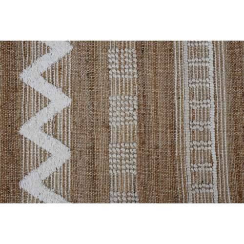 Tepih Home ESPRIT Bijela Smeđa Boho 75 x 175 x 1 cm Cijena