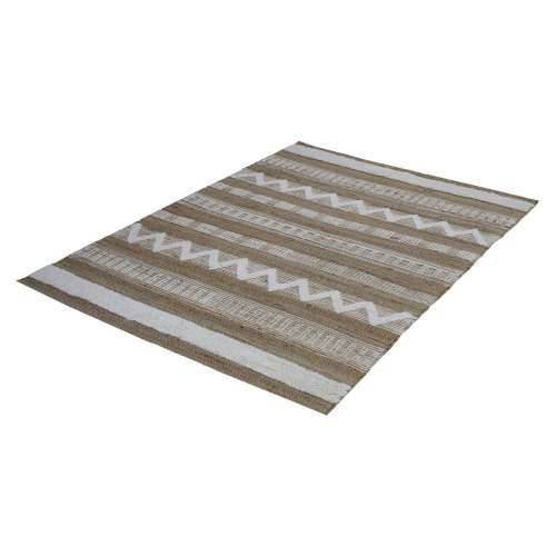 Tepih Home ESPRIT Bijela Smeđa Boho 140 x 200 x 1 cm Cijena