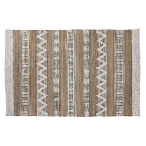 Tepih Home ESPRIT Bijela Smeđa Boho 160 x 230 x 1 cm Cijena