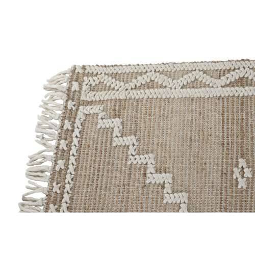 Tepih Home ESPRIT Bijela Prirodno Boho 160 x 230 x 1 cm Cijena
