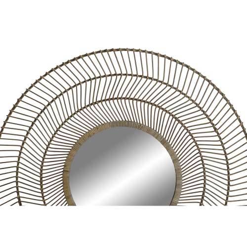 Zidno ogledalo Home ESPRIT Prirodno Tropsko 110 x 2,5 x 110 cm Cijena