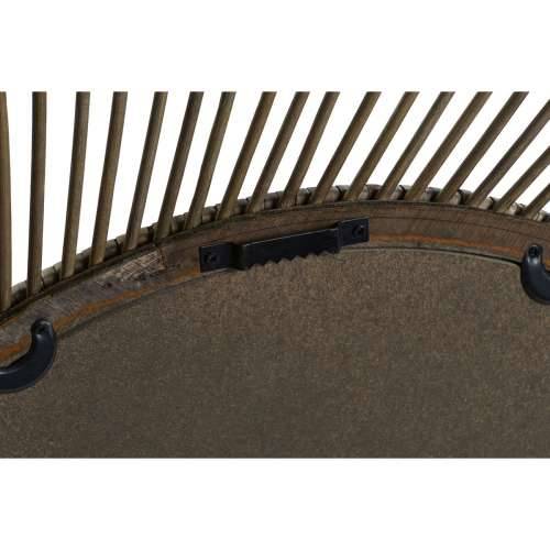 Zidno ogledalo Home ESPRIT Prirodno Tropsko 110 x 2,5 x 110 cm Cijena