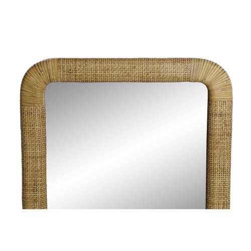 Zidno ogledalo Home ESPRIT Prirodno Tropsko 55 x 4 x 95 cm Cijena