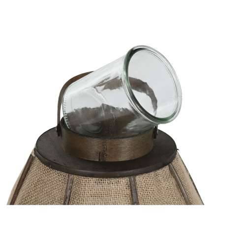 Svijećnjak Home ESPRIT Prirodno Juta Bambus 40 x 40 x 80 cm Cijena