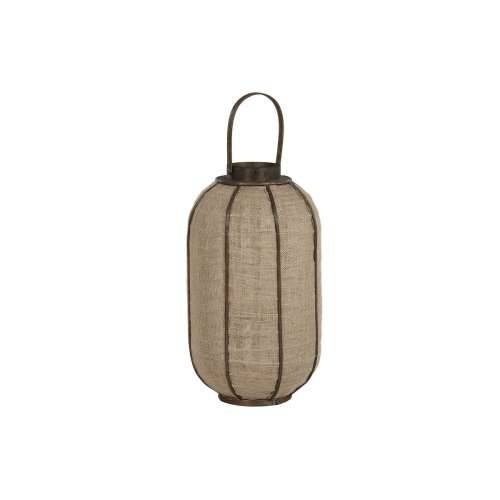 Svijećnjak Home ESPRIT Prirodno Juta Bambus 31,5 x 31,5 x 53 cm Cijena