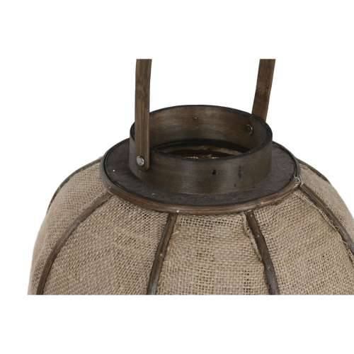 Svijećnjak Home ESPRIT Prirodno Juta Bambus 31,5 x 31,5 x 53 cm Cijena