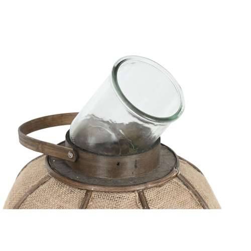 Svijećnjak Home ESPRIT Prirodno Juta Bambus 31,5 x 31,5 x 53 cm Cijena