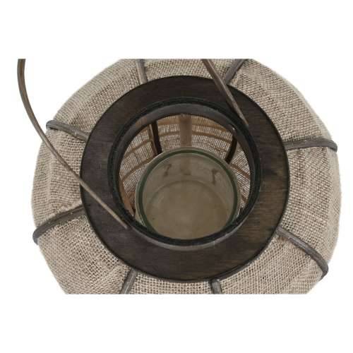 Svijećnjak Home ESPRIT Prirodno Juta Bambus 29,5 x 29,5 x 46 cm Cijena