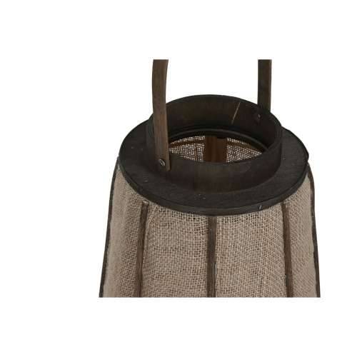 Svijećnjak Home ESPRIT Prirodno Juta Bambus 33,5 x 33,5 x 66 cm Cijena