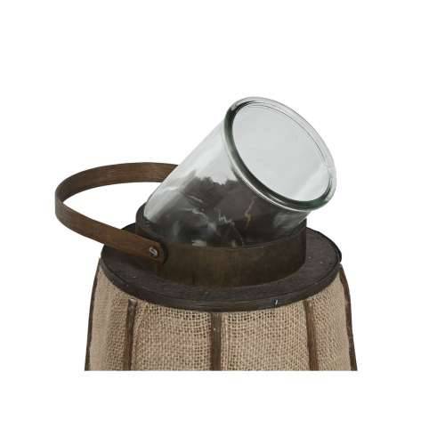Svijećnjak Home ESPRIT Prirodno Juta Bambus 33,5 x 33,5 x 66 cm Cijena