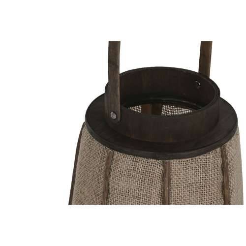 Svijećnjak Home ESPRIT Prirodno Juta Bambus 30,5 x 30,5 x 56,5 cm Cijena