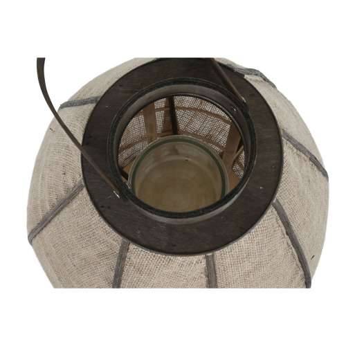 Svijećnjak Home ESPRIT Prirodno Juta Bambus 36 x 36 x 48,5 cm Cijena