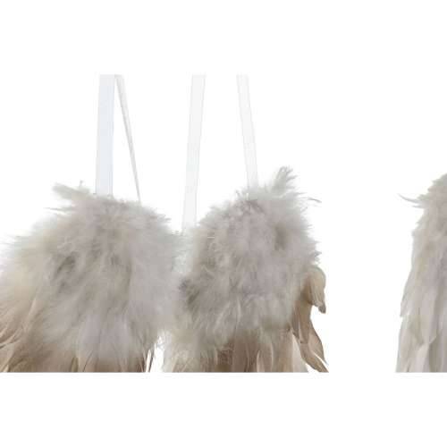 Decorațiune Suspendată Home ESPRIT Bijela zlatan Pero za uživanje 28 x 4 x 33 cm (2 kom.) Cijena