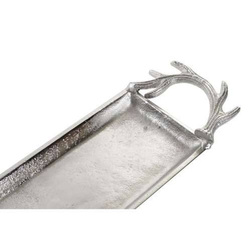 Stolni ukras Home ESPRIT Srebrna Aluminij 69 X 13 X 5 cm Cijena