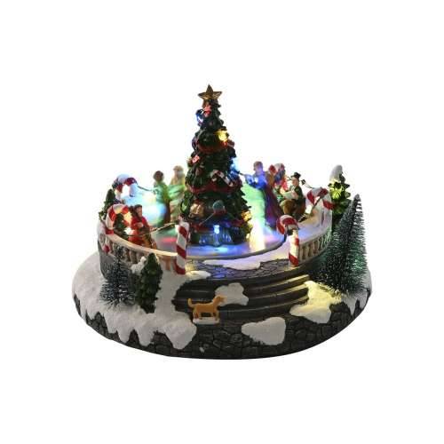 Božićni ukras Home ESPRIT Pisana Glazbeni 25 X 24 X 18 cm Cijena