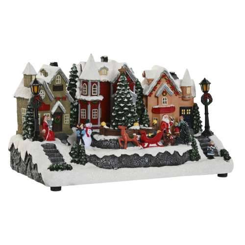 Božićni ukras Home ESPRIT Pisana Glazbeni 32 X 18,5 X 19 cm Cijena