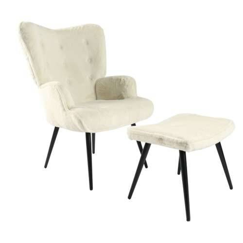 Sjedalo Home ESPRIT Bijela Poliester Metal 72 X 74 X 97 cm Cijena