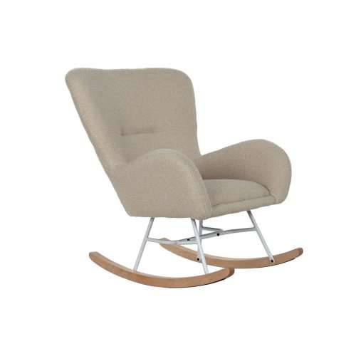 Naslonjač za ljuljanje Home ESPRIT Bijela Poliester Metal 74 X 90 X 95 cm Cijena