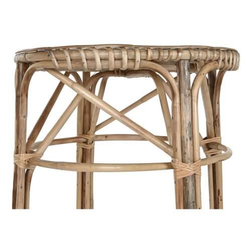Pomoćni stolić Home ESPRIT Prirodno 59 X 59 X 108 cm Cijena