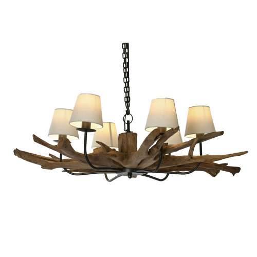 Stropna svjetiljka Home ESPRIT Željezo tikovina 130 X 130 X 35 cm Cijena