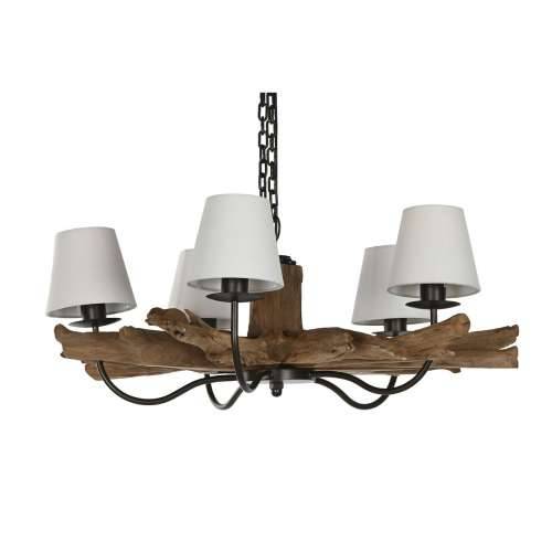 Stropna svjetiljka Home ESPRIT Željezo tikovina 90 x 90 x 35 cm Cijena