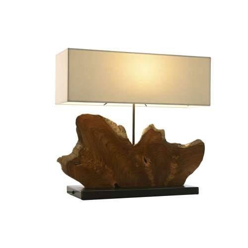 Stolna svjetiljka Home ESPRIT Željezo tikovina 60 X 20 X 55 cm Cijena