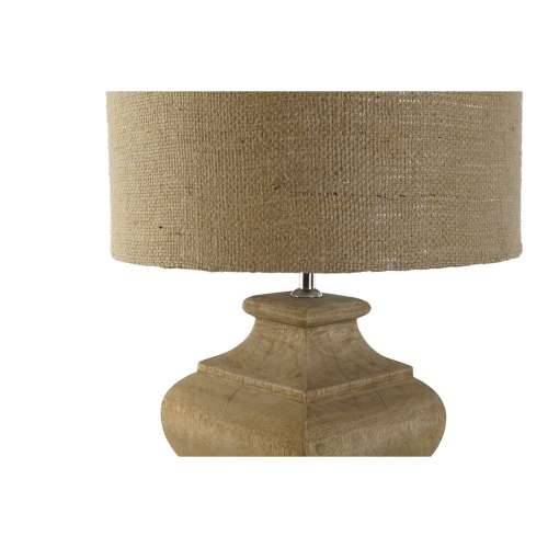 Stolna svjetiljka Home ESPRIT Prirodno Juta Drvo 50 W 220 V 36 x 36 x 58 cm Cijena