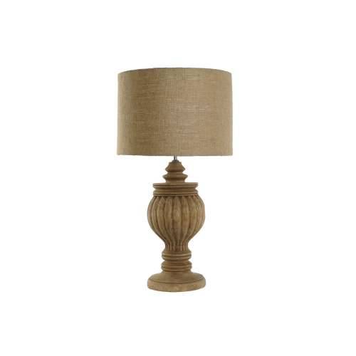 Stolna svjetiljka Home ESPRIT Prirodno Juta Drvo 50 W 220 V 41 x 41 x 76 cm Cijena