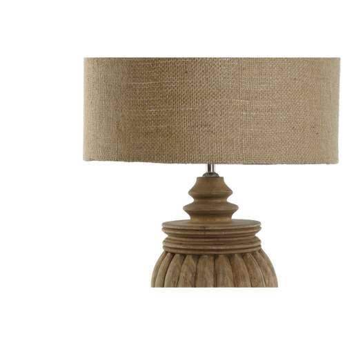 Stolna svjetiljka Home ESPRIT Prirodno Juta Drvo 50 W 220 V 41 x 41 x 76 cm Cijena