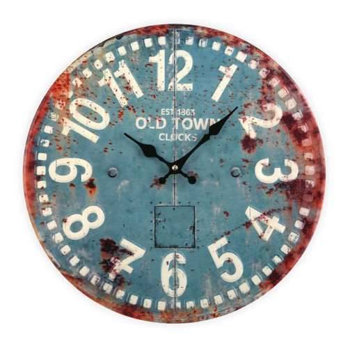 Zidni sat Versa Old Town Metal (4 x 40 x 40 cm) Cijena
