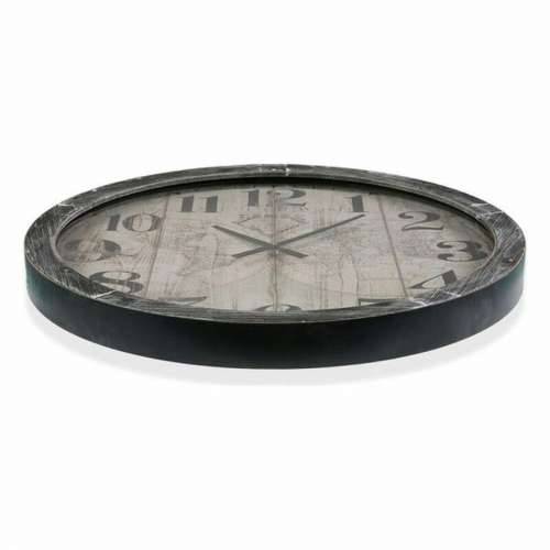 Zidni sat Versa Map World Drvo MDF (6,5 x 76,5 x 76,5 cm) Cijena