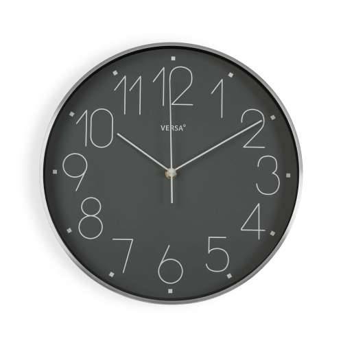 Zidni sat Versa Alumin G Siva Aluminij 4,4 x 25,8 x 25,8 cm Cijena