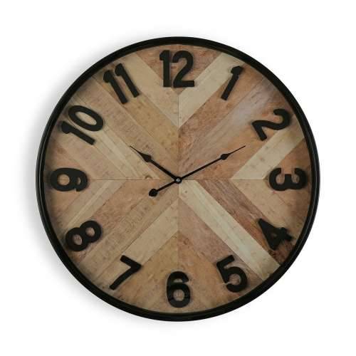 Zidni sat Versa Drvo MDF Drvo MDF/Kristal (6 x 60 x 60 cm) Cijena