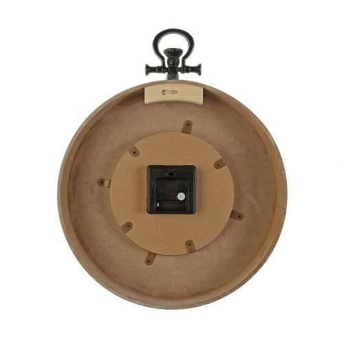 Zidni sat Versa Listovi Metal Drvo MDF 50 x 6,5 x 40 cm Cijena