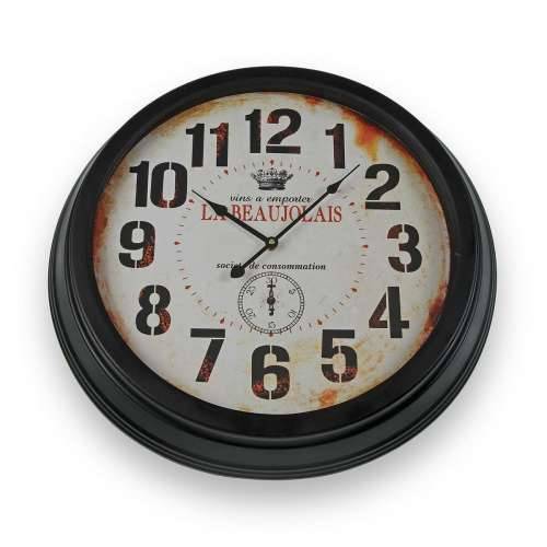 Zidni sat Versa Beaujolais Metal 4 x 58 x 58 cm Cijena