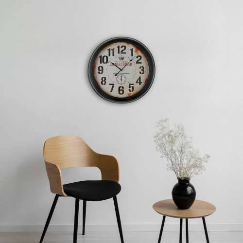 Zidni sat Versa Beaujolais Metal 4 x 58 x 58 cm Cijena