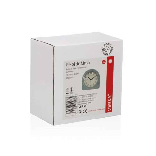 Galda pulkstenis Versa Luxa Plava Plastika 5,8 x 10 x 10 cm Cijena