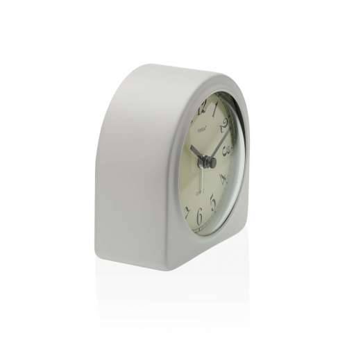 Galda pulkstenis Versa Luxa Bijela Plastika 5,8 x 10 x 10 cm Cijena