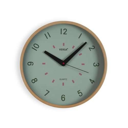 Zidni sat Versa Zelena Plastika 4 x 30 x 30 cm Cijena