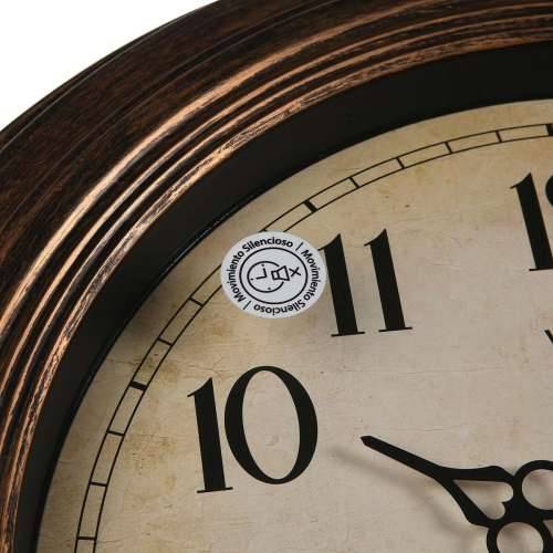 Zidni sat Versa Antique zlatan Plastika 4,5 x 51 x 51 cm Cijena