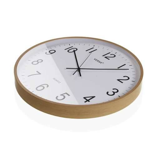 Zidni sat Versa Plastika Kvarc Drvo MDF 5,2 x 50 x 50 cm Cijena