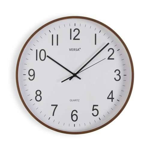 Zidni sat Versa Plastika Kvarc Drvo MDF 5,5 x 40 x 40 cm Cijena