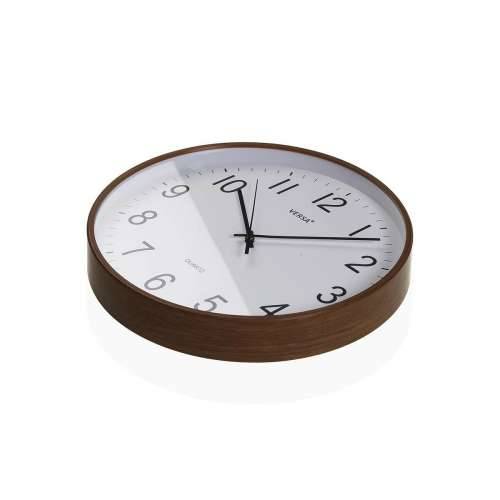 Zidni sat Versa Plastika Kvarc Drvo MDF 4 x 30 x 30 cm Cijena