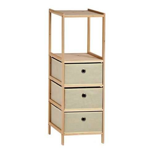 Polica Kipit XJL194734 Bež Drvo 26 x 89 x 32 cm Cijena