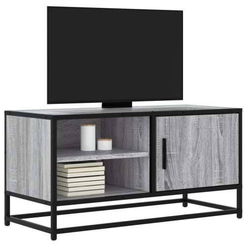 TV ormarić boja hrasta sonome 80x34,5x40 cm konstruirano drvo - Sivi hrast sonoma 1 Cijena