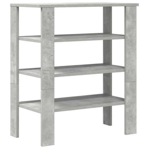 Stalak za cipele boja betona 61x32x70 cm konstruirano drvo - Beton siva 1 70 cm Cijena