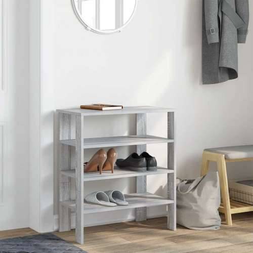 Stalak za cipele boja hrasta 61x32x70 cm konstruirano drvo - Sivi hrast sonoma 1 70 cm Cijena