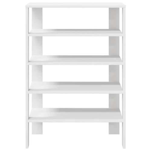 Stalak za cipele bijeli 61x32x87,5 cm od konstruiranog drva - Bijela 1 87.5 cm Cijena