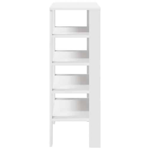 Stalak za cipele bijeli 61x32x87,5 cm od konstruiranog drva - Bijela 1 87.5 cm Cijena