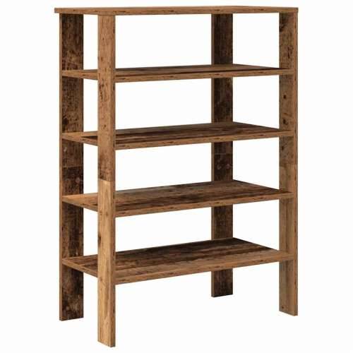 Stalak za cipele boja staro drvo 61x32x87,5cm konstruirano drvo - Staro drvo 1 87.5 cm Cijena